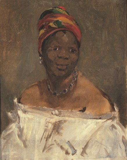 La Négresse, 1862-1863. Creator: Manet, Édouard (1832-1883).