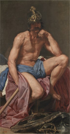 Mars, ca 1638. Creator: Velàzquez, Diego (1599-1660).