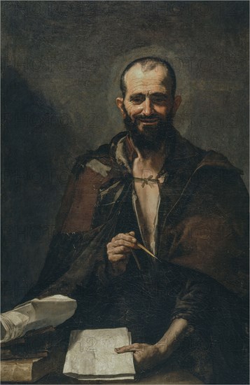 Democritus, 1630. Creator: Ribera, José, de (1591-1652).