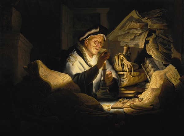 The Parable of the Rich Fool, 1627. Creator: Rembrandt van Rhijn (1606-1669).