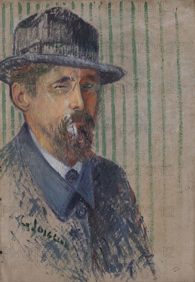 Self-Portrait, 1919. Creator: Loiseau, Gustave (1865-1935).