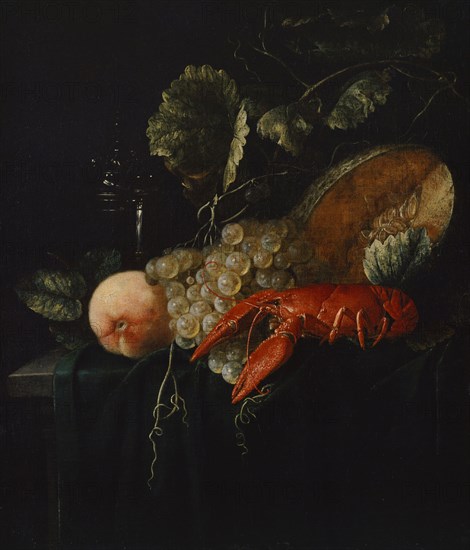 Still life with lobster, Second Half of the 17th cen.. Creator: Anonymous.