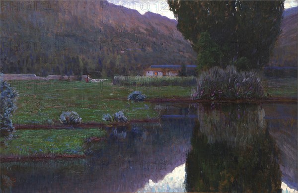 Paesaggio. Creator: Wolf Ferrari, Teodoro (1878-1945).