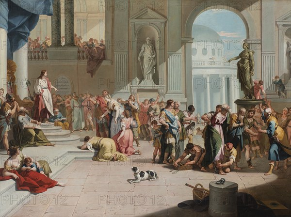 The liberation of Susanna by Daniel. Creator: Ricci, Sebastiano (1659-1734).