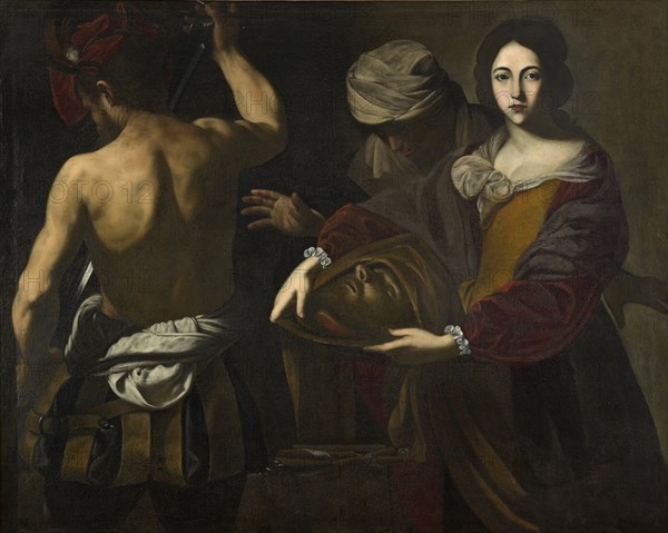 Salome with the head of John the Baptist, c. 1620. Creator: Stanzione, Massimo (ca. 1585-ca. 1658).