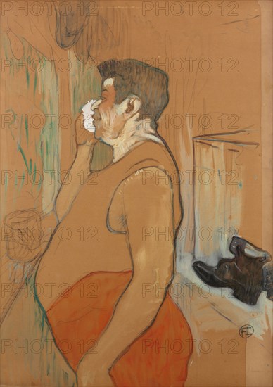 Monsieur Caudieux, acteur de café concert, 1896. Creator: Toulouse-Lautrec, Henri, de (1864-1901).