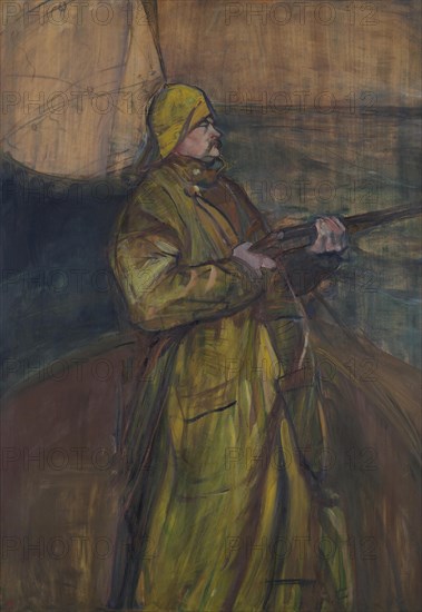 Maurice Joyant (1864-1930), 1900. Creator: Toulouse-Lautrec, Henri, de (1864-1901).