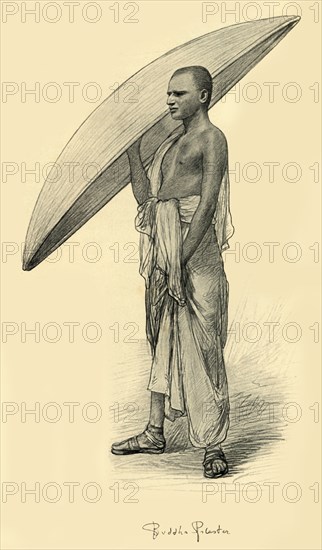 Buddhist, Ceylon, 1898. Creator: Christian Wilhelm Allers.