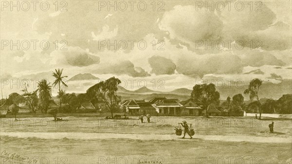 Semarang, Java, 1898. Creator: Christian Wilhelm Allers.