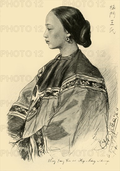 Wing Yang, 1898.  Creator: Christian Wilhelm Allers.