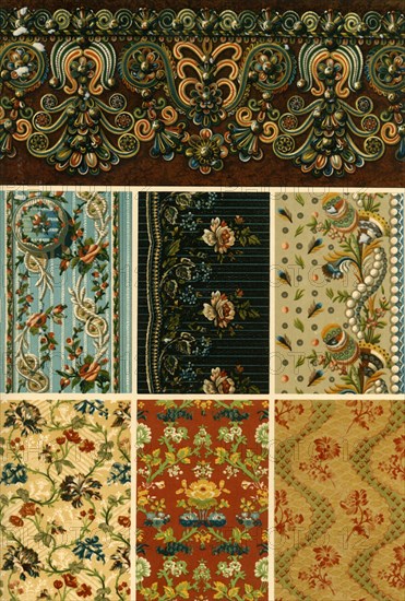 Lace weaving and embroidery, France, 17th and 18th century, (1898). Creator: Unknown.