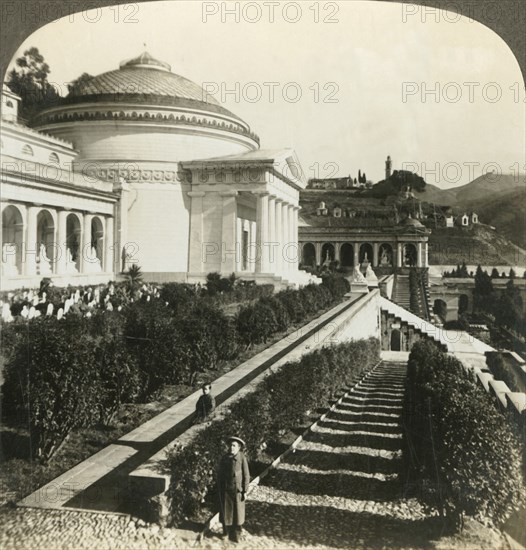 'Campo Santo, Genoa's palace of the dead, Italy', c1909. Creator: Unknown.