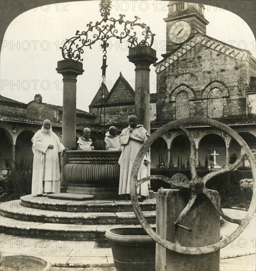 'A Well-curb by Michael Angelo, Cortosa Monastery, near Florence, Italy', c1909. Creator: Unknown.