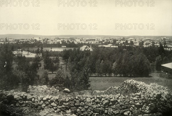 'Johannesburg from the North', 1900. Creator: George Washington Wilson.