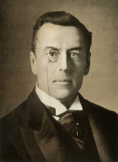 'Rt. Hon. Joseph Chamberlain, M.P., Secretary for the Colonies', 1900. Creator: Russell & Sons.