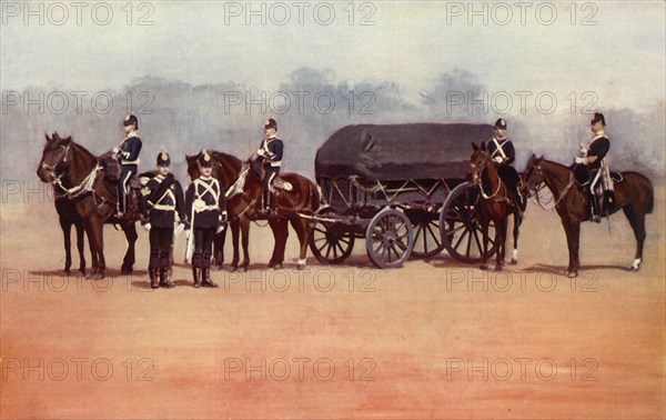 'Army Service Corps', 1900. Creator: Gregory & Co.