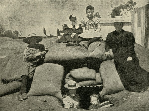 'Typical Underground Dwelling at Kimberley', 1900. Creator: Unknown.