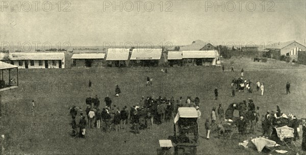 'The Market Square, Mafeking', 1900. Creator: Unknown.