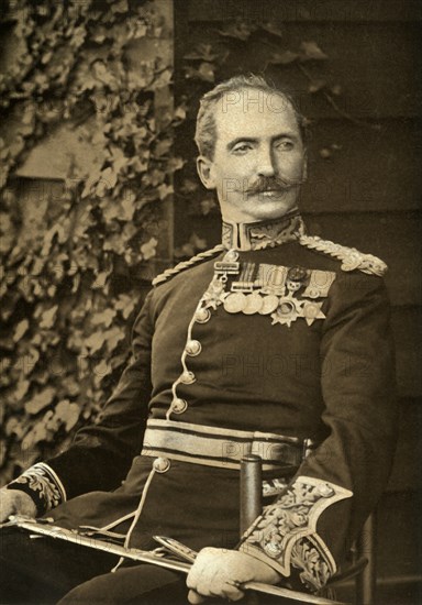 'Major-General A. Fitzroy Hart, C.B.', 1900. Creator: Elliott & Fry.