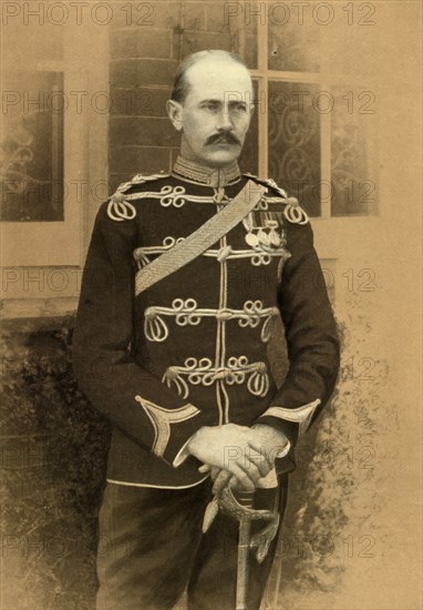 'General Bruce Hamilton', 1902. Creator: Russell & Sons.