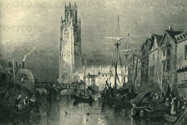 'Boston, Lincolnshire', 1838, (1943).  Creator: Unknown.