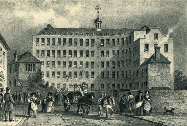 'Lace Manufactory, Tiverton', c1836, (1943).  Creator: Unknown.