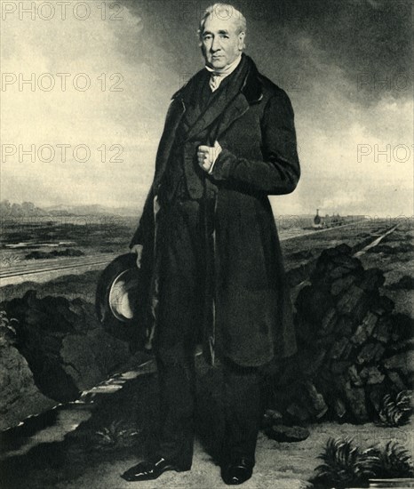 George Stephenson, c1849, (1945).  Creator: Unknown.