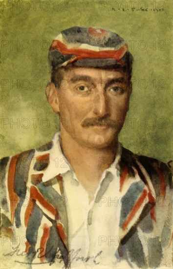 'F. R. Spofforth', 1906, (1947). Creator: Henry Scott Tuke.