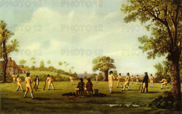 'The Hambledon Game', (1941).  Creator: Unknown.