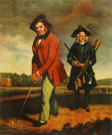 'Golf', late 18th-early 19th century, (1941).  Creator: Unknown.