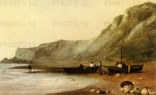 'Shanklin, Isle of Wight', early 19th century, (1946).  Creator: Peter de Wint.