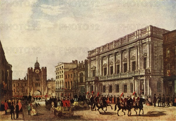 'The Conservative Club, St. James's Street, London', c1840, (1947).  Creator: Woods.