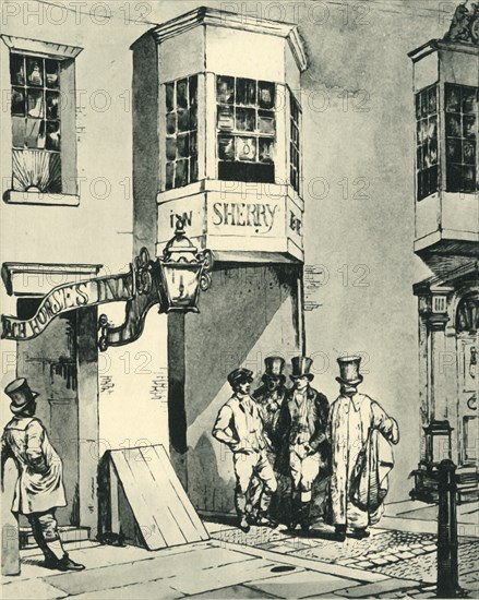 'Inn and Post Office', 1830, (1943). Creator: Eugene Louis Lami.