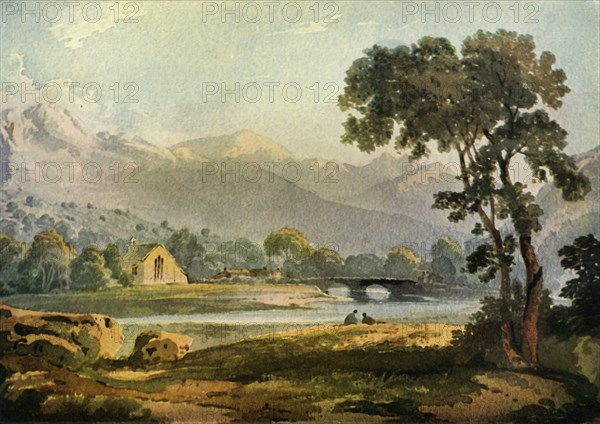 'In the Lakes', early 19th century, (1943). Creator: John Varley I.