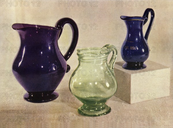 'Country-Market Jugs', late 18th-early 19th century, (1946).  Creator: Unknown.