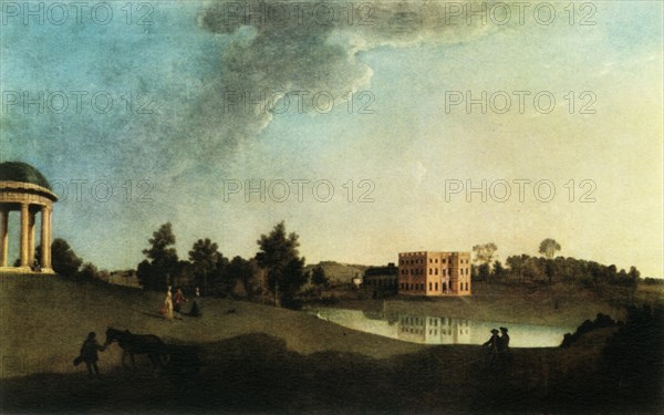 'Halswell House and Grounds, Somerset', c1768, (1944).  Creator: John Inigo Richards.