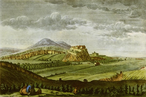 'Edinburgh from the West, in the Time of David Hume', c1750, (1943).  Creator: Paul Sandby.