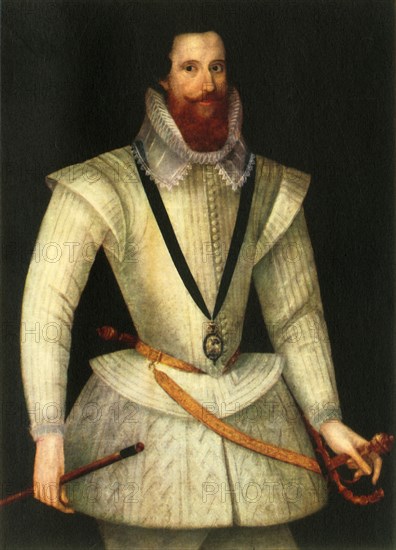 Robert Devereux, c1596-1601, (1944).  Creator: Unknown.