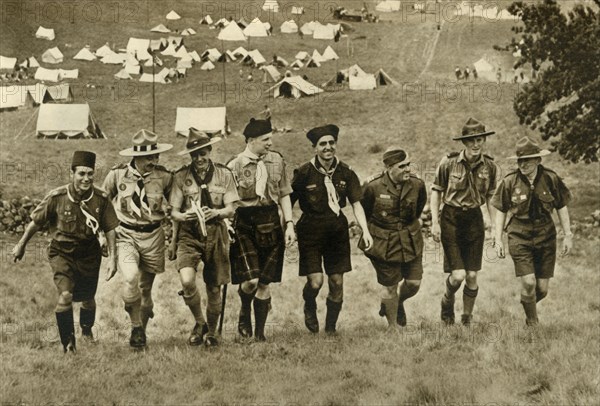 'An 'International Moot in Scotland', 1944. Creator: Unknown.