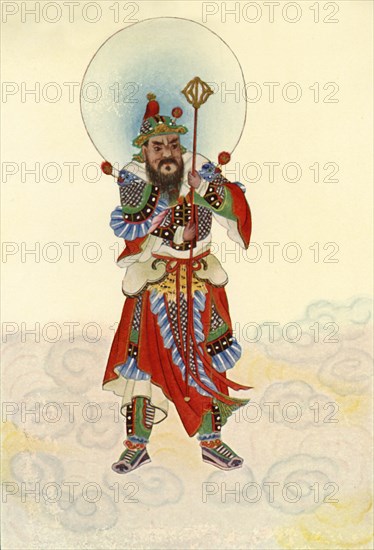 'The Door-God - Military', 1922. Creator: Unknown.