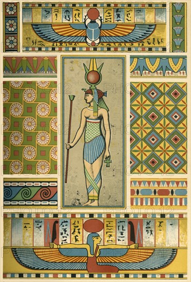 Ancient Egyptian decoration, (1898).  Creator: Unknown.
