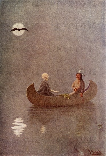'A Fishing Expedition in Shadow-land', 1914. Creator: Unknown.