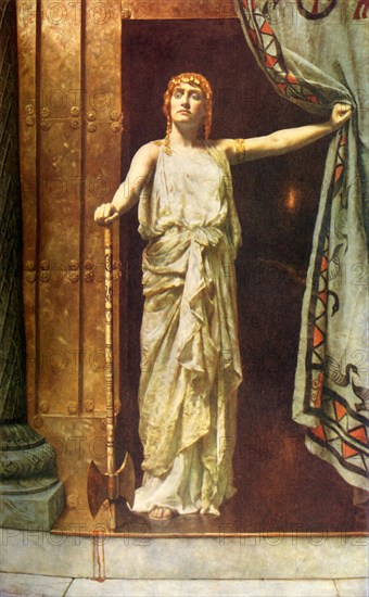 'Clytemnestra', 1882, (c1915). Creator: John Maler Collier.