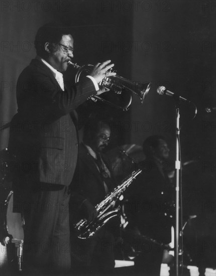 Clark Terry, c1970. Creator: Brian Foskett.