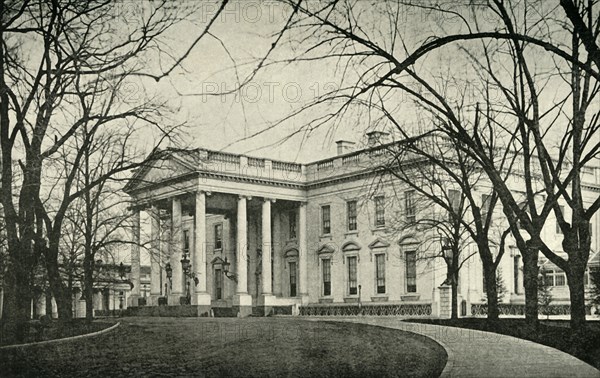 'Washington: The White House', 1891. Creator: Unknown.