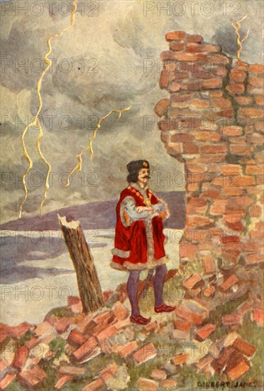 'A tower had struck Maximus without doing him serious hurt', 1917. Creator: Unknown.