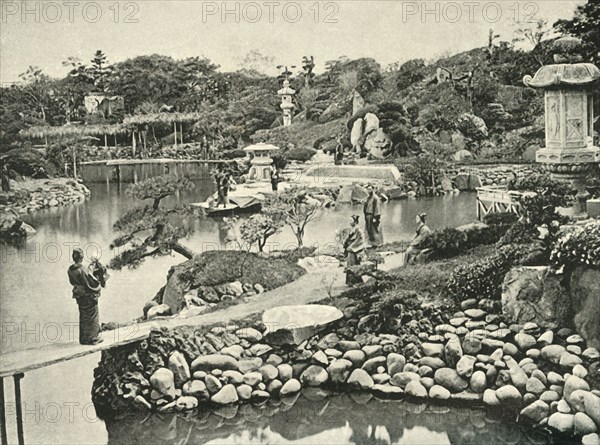 'A Japanese Garden', 1891. Creator: Unknown.