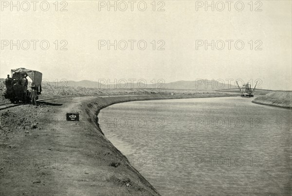 'The Valley of Mexico: The Great Drainage Canal', 1919. Creator: Unknown.