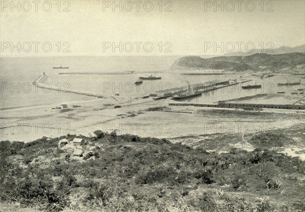 'Mexico's Artificial Harbours on the Pacific Coast: The New Port Works of Salina Cruz, The Terminus  Creator: Unknown.