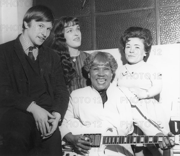 Sister Rosetta Tharpe and Brian Foskett, New Victoria Theatre, London, 1963. Creator: Brian Foskett.